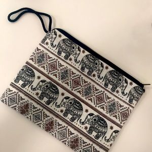 Elephant Thailand wristlet